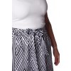černo bílá sukně mašle pásek široké boky