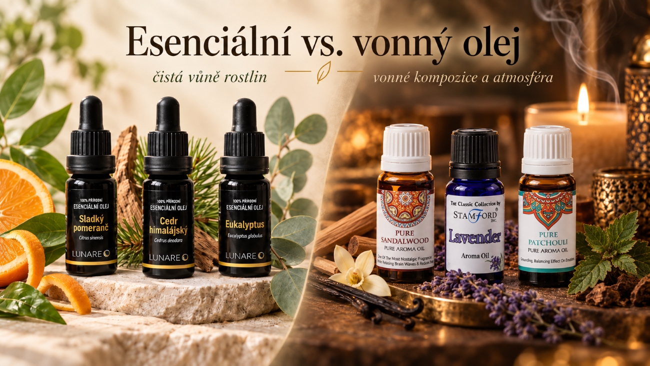 Esenciální vs. vonný olej: jaký je mezi nimi rozdíl?