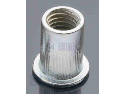 Nýtovací matice s plochou hlavou M6