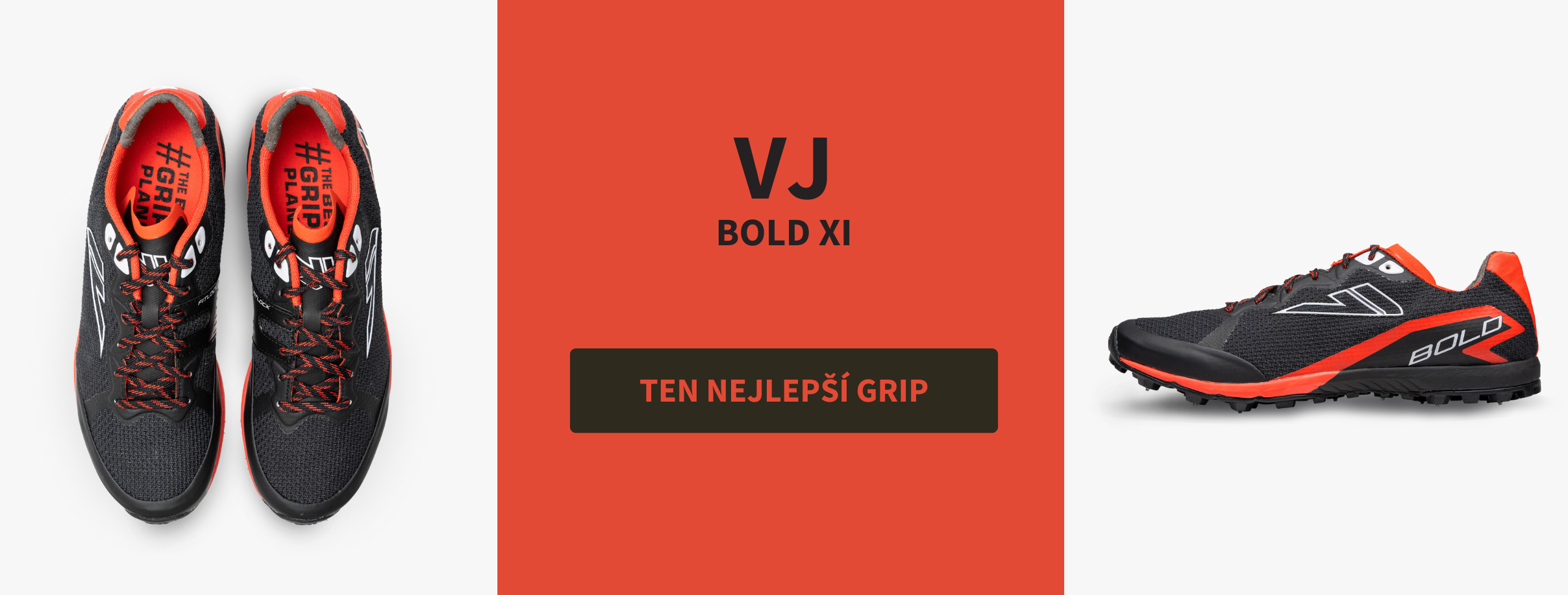 VJ Bold XI nejlepší grip na orienťák