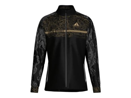 TS742GOLD FRONT jacket men black bunda