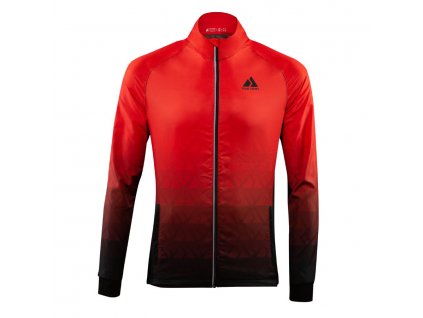 TRUE STORY - SHIELD WARM UP JACKET CROSSFADE RED MEN