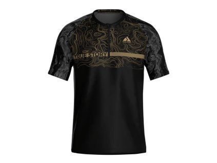 TS710GOLD FRONT elite trailrunning.top black gold dres