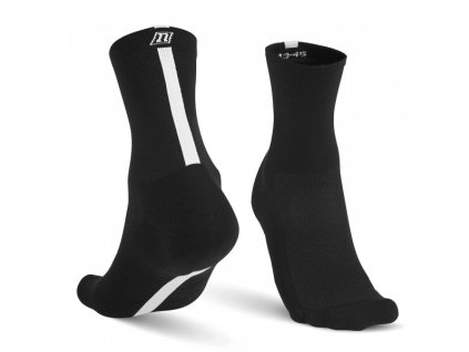 ws trail sock high black