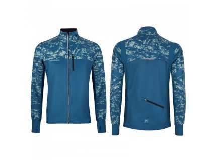 trail running jacket ux bluegreen