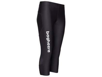 87661 C0100 Race Tights 3 4 Black W 02