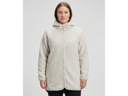 comfy hood jacket offwhite layer2 women model front