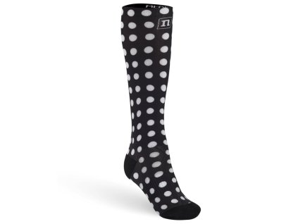 o socks dots black
