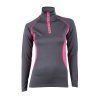 BAGHEERA – MERINO TOP POLO W GREY