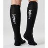 orienteering socks black unisex orienteringsstrumpor model back