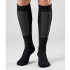 orienteering socks black unisex orienteringsstrumpor model front