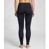high performance zip tights black long women studio back