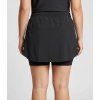 flow skort black short tights skirt wommen studio back