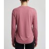 daze loose ls top long sleeve rose women model back