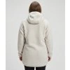 comfy hood jacket offwhite layer2 women model back