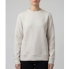 cloud crew neck sand sweater women unisex model front