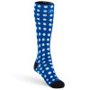 o socks dots blue