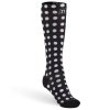 o socks dots black