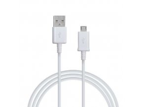 Synchronizační a nabíjecí kabel micro USB Bílý