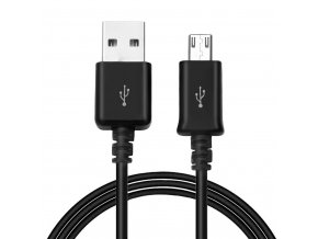 Synchronizační a nabíjecí kabel micro USB Černý