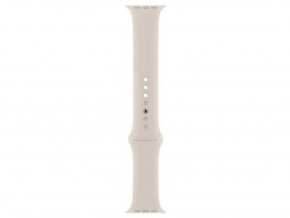 Silikonový sportovní řemínek pro Apple Watch M/L, 42/44/45 mm - Bílá