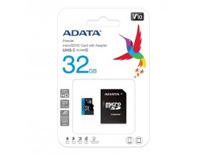 ADATA 32GB MicroSDHC karta s adaptérem Class10