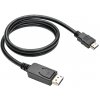 C TECH kabel DisplayPortHDMI 1m