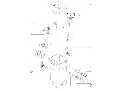 Náhradní vstupní brána ASM OASE FiltoMatic
