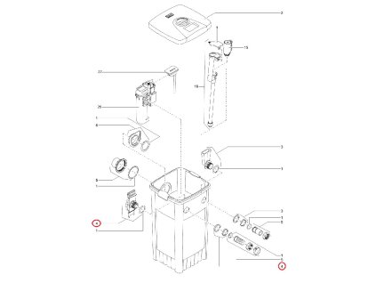Náhradní vstupní brána ASM OASE FiltoMatic