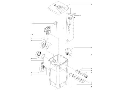 Náhradní čistící rotor ASM OASE FiltoMatic UVC 24