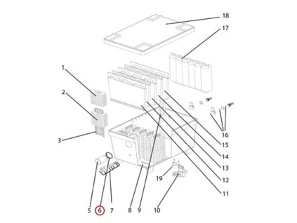 Náhradní výstupní matice ASM OASE