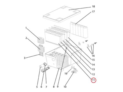 Náhradní upevňovací šroub OASE FiltoMatic 18 / 24