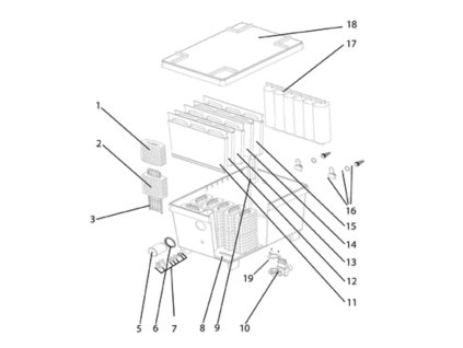 Náhradní pyramidové spojení OASE