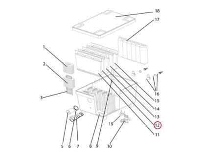 Náhradní o-kroužek Viton 42 x 5 SH50 namazaný OASE