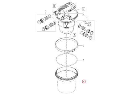 Náhradní filtrační box OASE FiltoClear 3000/5000