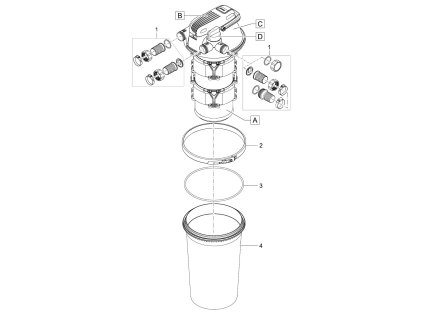 Náhradní hlava lampy UVC OASE FiltoClear 60 W