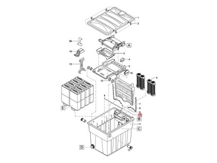 Náhradní tahová tyč OASE BioTec 18