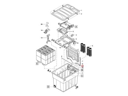 Náhradní zástrčka tahové tyče OASE