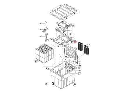Náhradní záslepka OASE BioTec ScreenMatic 140000