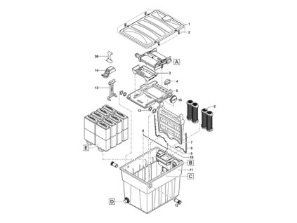 Náhradní připojení ASM OASE BioTec DN110