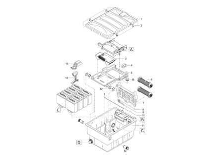 Náhradní držák pěny OASE BioTec 12