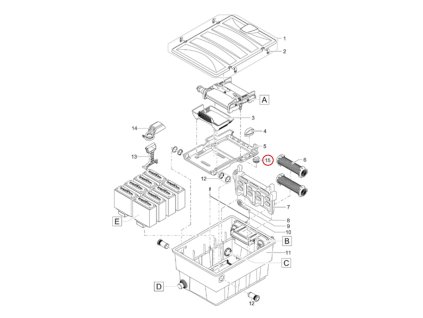 Náhradní záslepka OASE BioTec ScreenMatic 40000/60000