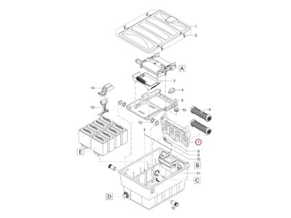 Náhradní dělící stěna OASE BioTec ScreenMatic 60000