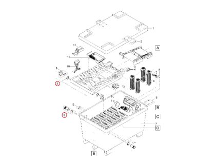 Náhradní upevnění držáku sítka 2015 OASE