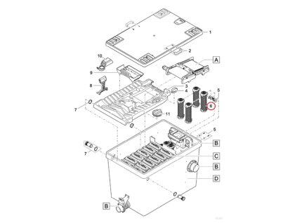 Náhradní substrátová trubka kompletní OASE BioTec 18 / 36