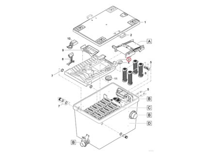 Náhradní držák síta OASE BioTec ScreenMatic 140000