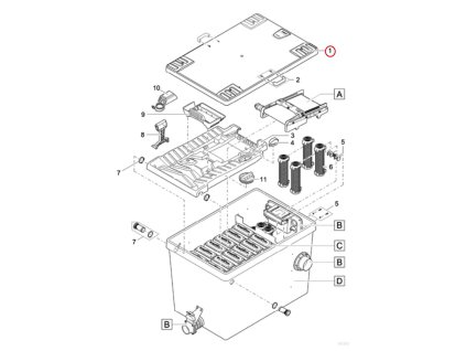 Náhradní aSM kryt ScreenMatic 140000/145000 OASE