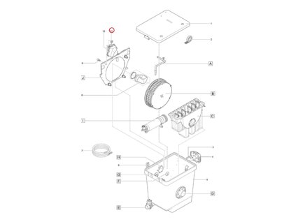 Náhradní šroub V4A DIN 912 M6 x 10 OASE