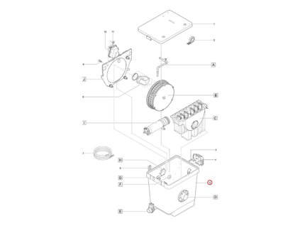 Náhradní nádoba OASE BioTec Premium 80000 OC