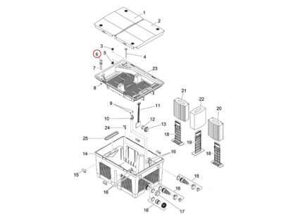 Náhradní indikátor hladiny krytu OASE BioTec 5.1/10.1